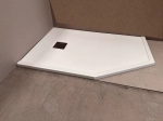 Receveur de douche, sur mesure, largeur 60 à 210 cm X 60 à 100 cm, Garantie 5 ans, résine pleine masse PN24 de couleurs, LIVRAISON RAPIDE, OFFERTE